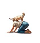 この惑星を支配する猫_silent（個別スタンプ：2）