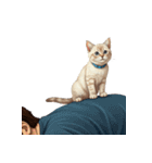 この惑星を支配する猫_silent（個別スタンプ：3）