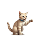 この惑星を支配する猫_silent（個別スタンプ：4）