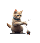 この惑星を支配する猫_silent（個別スタンプ：8）