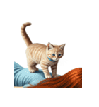 この惑星を支配する猫_silent（個別スタンプ：10）