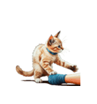 この惑星を支配する猫_silent（個別スタンプ：15）