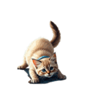 この惑星を支配する猫_silent（個別スタンプ：29）