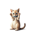 この惑星を支配する猫_silent（個別スタンプ：34）