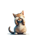 この惑星を支配する猫_silent（個別スタンプ：35）