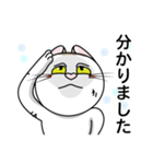 表情豊かなユニーク猫にゃんのスタンプ7（個別スタンプ：11）
