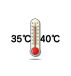 本日の気温は？ ver1.3（個別スタンプ：1）