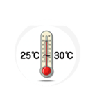 本日の気温は？ ver1.3（個別スタンプ：3）