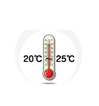 本日の気温は？ ver1.3（個別スタンプ：4）