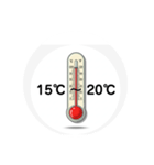 本日の気温は？ ver1.3（個別スタンプ：5）