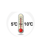 本日の気温は？ ver1.3（個別スタンプ：7）