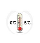 本日の気温は？ ver1.3（個別スタンプ：8）
