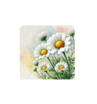 water-color flowers（個別スタンプ：13）
