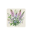 water-color flowers（個別スタンプ：28）