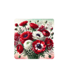 water-color flowers（個別スタンプ：29）