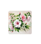 water-color flowers（個別スタンプ：36）
