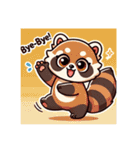 たぬたぬの1日（個別スタンプ：22）