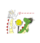 いろいろアニマル(ラフ)（個別スタンプ：14）