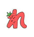 食べ物文字スタンプ2（個別スタンプ：17）