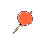 食べ物文字スタンプ2（個別スタンプ：25）