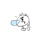 ゆるいうさぎのやつ 適当に使っていいやつ（個別スタンプ：4）