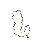食べ物文字スタンプ1（個別スタンプ：12）