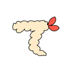食べ物文字スタンプ1（個別スタンプ：19）
