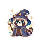 たぬたぬ魔法使いになる（個別スタンプ：3）