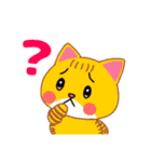 ねこまみれスタンプ（ゴリピヨ番外）（個別スタンプ：8）