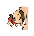 ぐちゃぐちゃたこ焼きの友達（個別スタンプ：16）