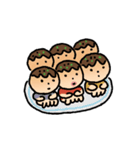 ぐちゃぐちゃたこ焼きの友達（個別スタンプ：17）