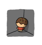 ぐちゃぐちゃたこ焼きの友達（個別スタンプ：19）
