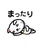 シロの毎日。（個別スタンプ：8）