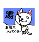 シロの毎日。（個別スタンプ：28）