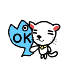 シロの毎日。（個別スタンプ：33）