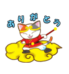 三毛猫みーちゃんの大冒険★おとぎ話編（個別スタンプ：5）