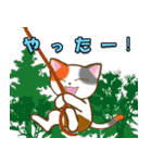 三毛猫みーちゃんの大冒険★おとぎ話編（個別スタンプ：20）