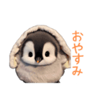 もふもふペンギン3（個別スタンプ：14）