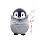 もふもふペンギン3（個別スタンプ：25）