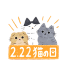 毎日ねこズ（個別スタンプ：40）