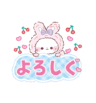 家族に使える連絡スタンプ♡ぷにゃんこ（個別スタンプ：4）