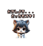 アライグマな女の子 × INFPのやさしい世界（個別スタンプ：14）