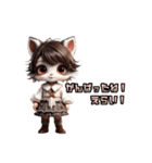 アライグマな女の子 × INFPのやさしい世界（個別スタンプ：15）