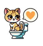 一文字で伝えるにゃんこ（個別スタンプ：39）