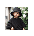 バケハの男の子（個別スタンプ：13）
