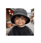 バケハの男の子（個別スタンプ：32）