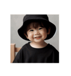 バケハの男の子（個別スタンプ：33）