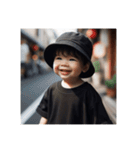 バケハの男の子（個別スタンプ：35）