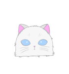 青い瞳のねこちゃん（個別スタンプ：1）
