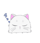 青い瞳のねこちゃん（個別スタンプ：4）